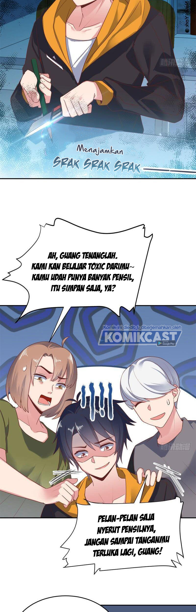 Carrying The Goddess Along Chapter 48 Gambar 4
